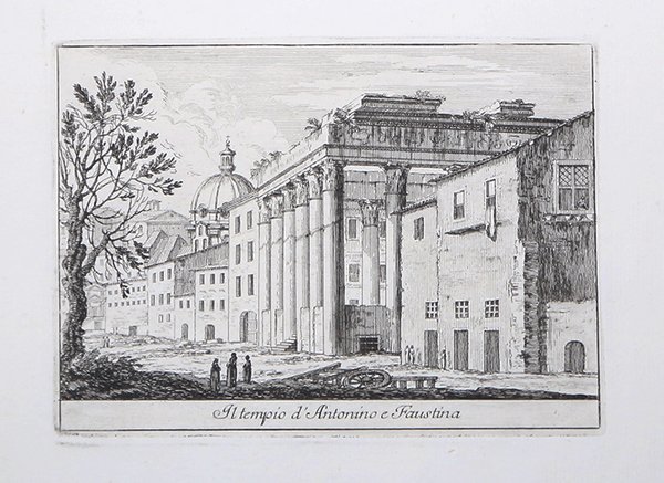 Il tempio di Antonino e Faustina