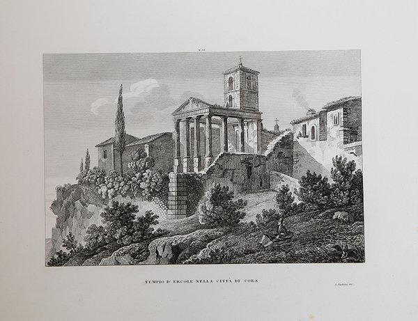 Tempio d'Ercole nella Città di Cora