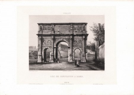 Arc de Constantin a Rome