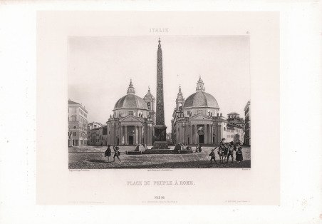 Place du Peuple à Rome
