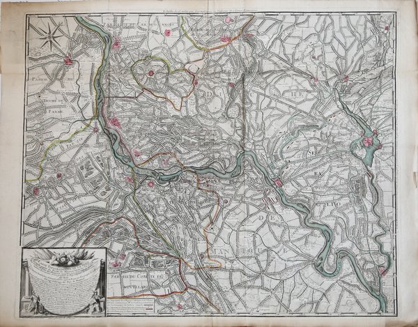 Carte Topographique de la Plus Grande partie du Duché de …