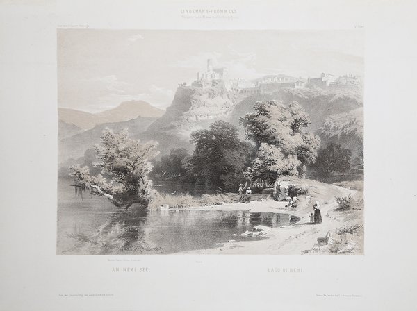 Am Nemi See/ Lago di Nemi