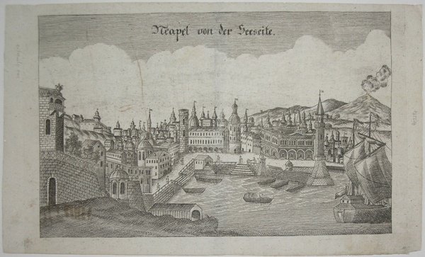 Neapel von der Seeseite