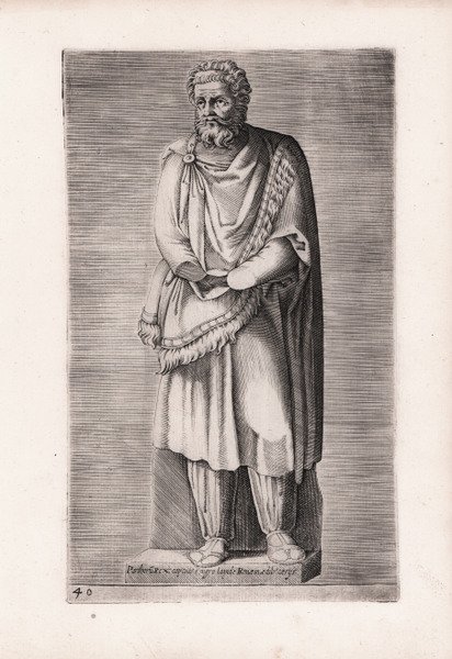 Parthorum Rex (statua di re barbabo prigioniero)