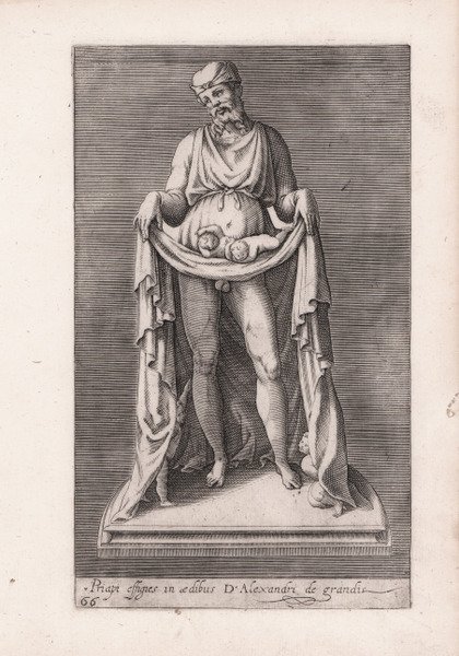 Priapi Effiges in aedibus D'Alexandri de grandis