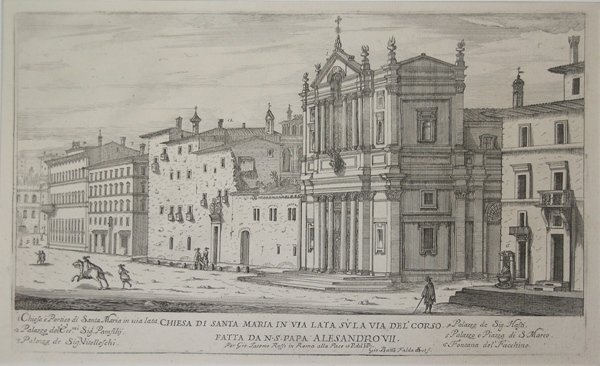 Chiesa da Santa Maria in via Lata sula Via del' …