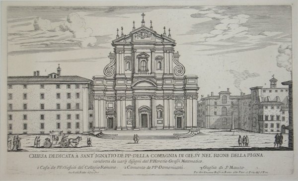 Chiesa dedicata a Sant' Ignatio de PP. Della Compagnia di …