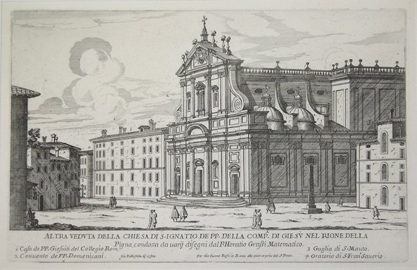 Altra Veduta della Chiesa di S. Ignatio de PP. Della … | Immagine principale