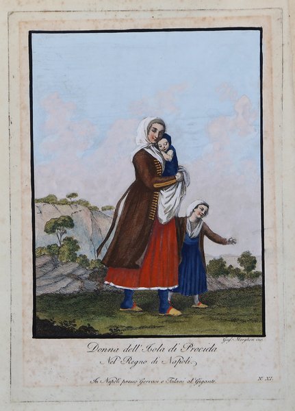 Donna dell'Isola di Procida Nel Regno di Napoli