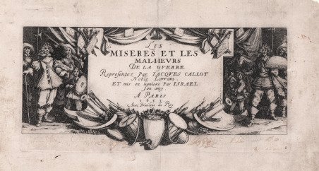 Le Grandi Miserie della Guerra - Frontespizio | Immagine principale