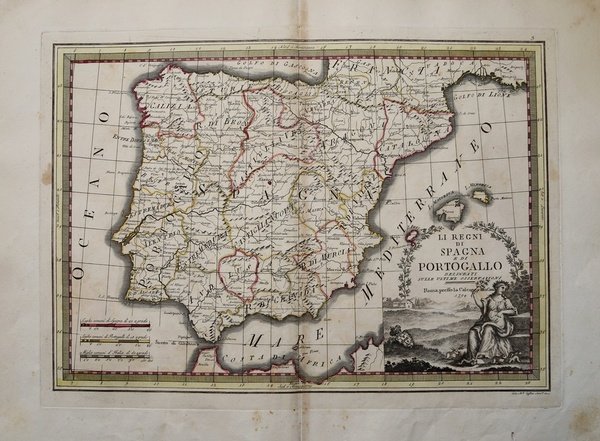 Li Regni di Spagna e Portogallo delieneati sulle ultime osservazioni