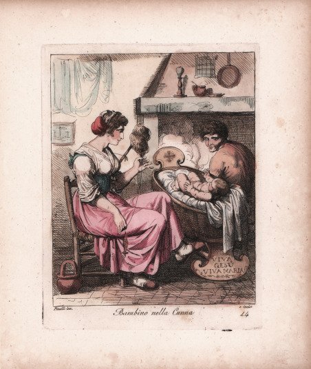 Bambino nella Cunna