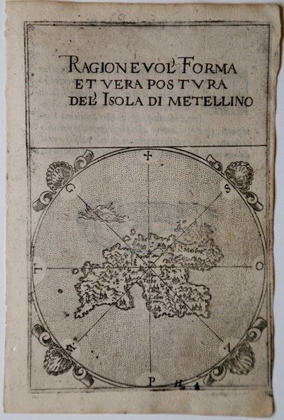 Ragionevole Forma et Vera Postura del' Isola di Metellino