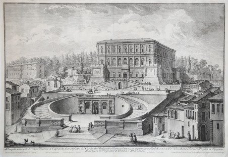 Prospetto principale del celebre Palazzo di Caprarola fatto edificare dal …