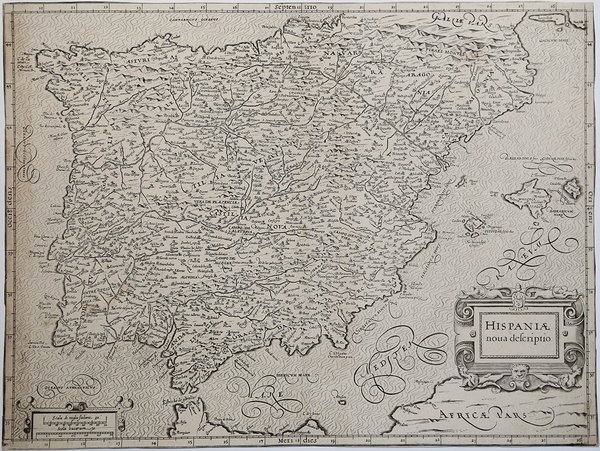 HISPANIAE nova descriptio