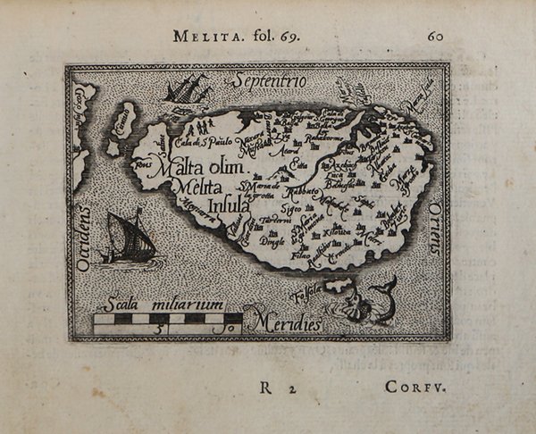 Malta olim Melita Insula