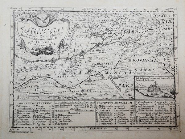 Provincia Castellae Novae Ordinis Carmelitarum Discalceaorum sub Titulo Spiritus S. …