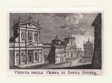 Veduta della Chiesa di Santa Susana