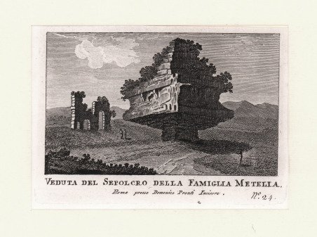Veduta del Sepolcro della Famiglia Metella