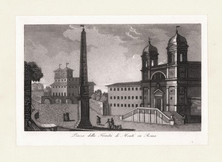 Piazza della Trinità de' Monti in Roma