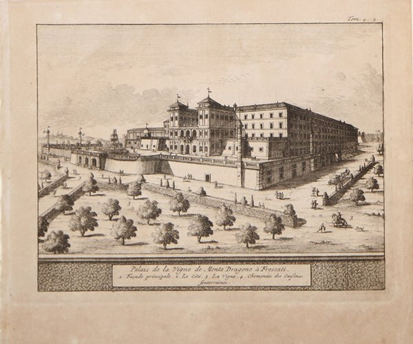 Palais de la Vigne de Monte Dragone à Frescati