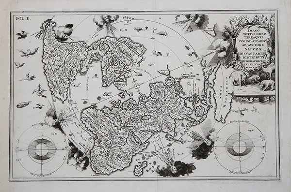 Imago Totius Orbis Terraquei cum suo apparatu Ab Auctore Naturae …