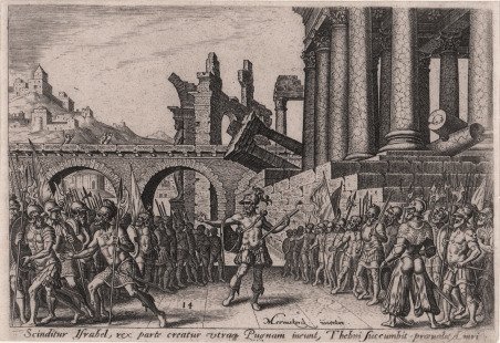 Il popolo di Israele viene diviso tra Tibni e Omri