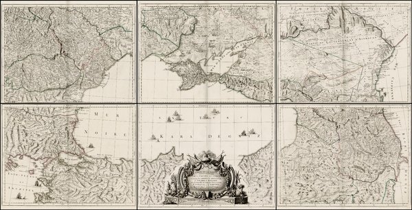 Carte De La Partie Septentrionale De L Empire Otoman Contentant …