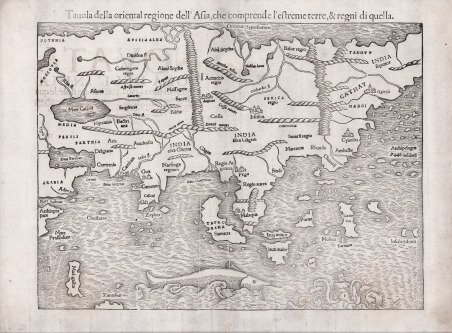 Tavola della oriental regione dell' Asia, che comprende l'estreme terre, …