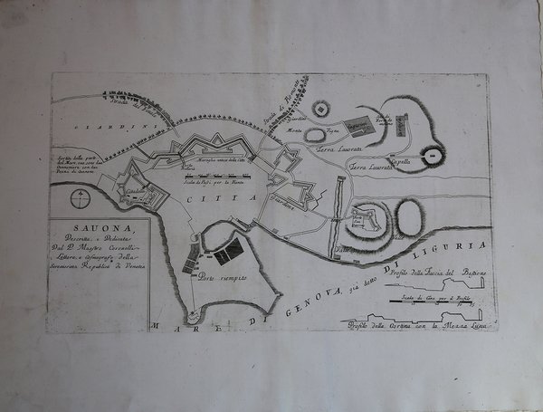 Savona, descritta e dedicata dal P. Maestro Coronelli Lettore, e …