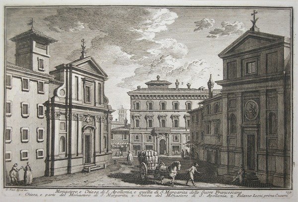 Monastero, e Chiesa di S. Apollonia, e quella di S. …