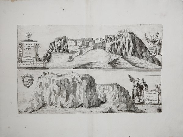 Acrocorinto veduto dalla Parte di Descritto, e Dedicato Dal P. …