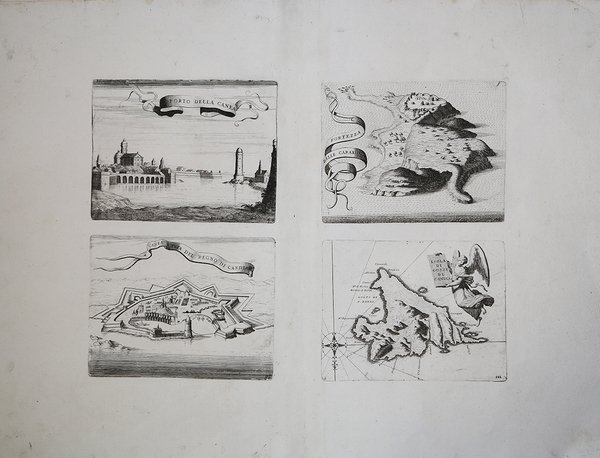 Porto di Canea / Fortezza delle Carabuse / Canea Citta …