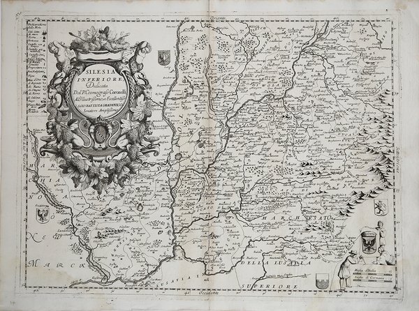 Silesia Inferiore, dedicata dal P. Cosmografo Coronelli All'Illustrissimo et Eccellentiss.o … | Immagine Gallery 1