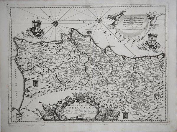 Regno di Portogallo dedicato Al Reverendissimo Padre Don Paulo Antonio …