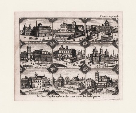 Les Neuf Eglises qu'on visite pour avoir les Indulgences