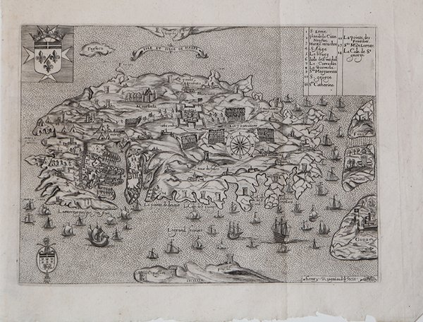 Isle et Siege de Malte