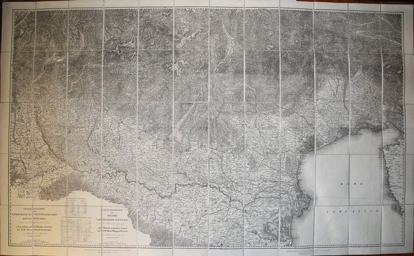 Carta Generale del Regno Lombardo - Veneto ridotta dalla Carta …