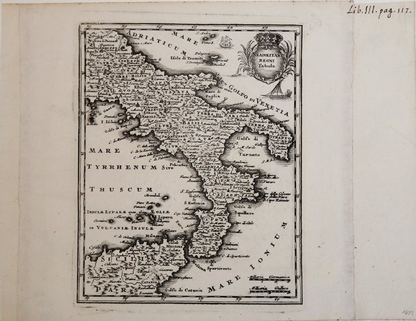 Neapolitani Regni Tabula.