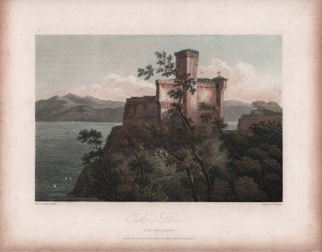 Castle of Lerici in the Gulph of Spezia