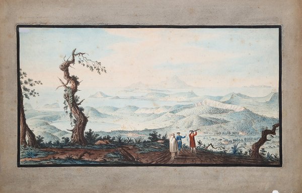 A Bird's eye view from the Convent of the Camaldoli, …