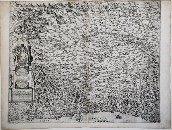 Nel presente disegno di geografia, benigni lettori, trovarette il Piamonte … | Immagine principale