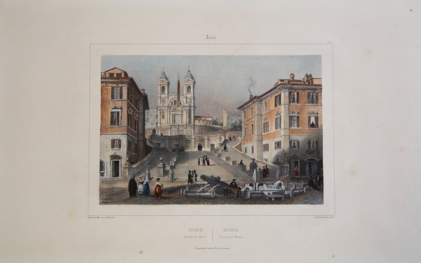 Rome Trinité du Mont / Roma Trinità di Monti