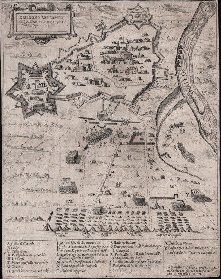 Dissegno del Campo Cattolico Sotto Casale