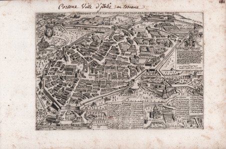 CORTONA CITTÀ ANTICHISSIMA IN TOSCANA METROPOLI GiA' DI TURRENIA