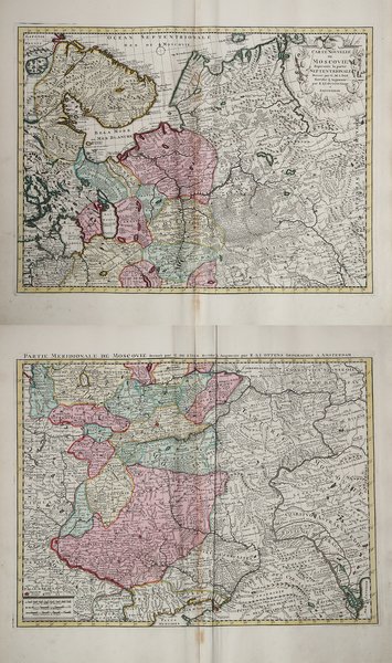 Carte Nouvelle de Moscovie Represente la partie Septentrionale… / Partie …