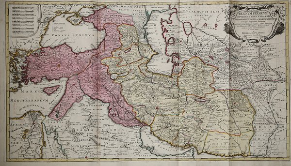 Regnum Persicum Imperium Turcicum in Asia Russorum Provinciae ad Mare …