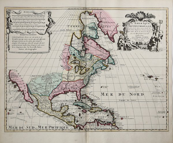 L'Amerique Septentrionale…