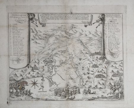 Pianta della Candia dell'anno 1668 | Immagine principale