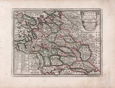 Estats du Grand Duc de Moscovie ou de l'Empereur de …